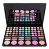 Palette di ombretti a 78 colori con fard in polvere per contorno labbra lucidalabbra Fashion Eye Shadow Pallete Set di trucco 2 Kit di trucco modello