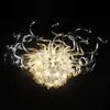 Morden 램프 100% 입 날린 굽기 Dale Chihuly Art Borosilicate Murano 스타일 유리 실내 거실 창조적 인 고급 조명 작은 크기 Odeon Chandelier