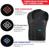 Männer USB Lade Elektrische Beheizte Weste Warme Elektrische Beheizte Weste jacke thermische Kleidung USB Outdoor Reiten Skifahren Fishing258b