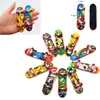 Mini Finger Boards Skate Truck Print Professionele Plastic Stand Fingerboard Skateboard Vinger Skateboard voor Kid Speelgoed Kinderen Gift