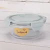 90pcs Jar специй Наклейка ручной наклейка Урожай Blank Крафт этикетка наклейка DIY ручная работа для подарка торт Выпечка