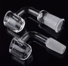 Hona Hane 10 14 18 mm Quartz Nail 4 mm Tjock Hane Hona 100 % ren Quartz Banger Nail Kupollös nagel