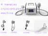 شعبية الدهون المحمولة تجميد / cryolipolysis التخسيس آلة / بارد criolipolisys المعدات مع 4Handles