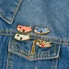 Visbroche pinnen schattige email Animal Animal Rapel Pin For Women Men Men Top Dress Cosage Fashion Jewelry Will en Sandy