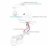 Rolya rzuciła się w stylu kadra antycznego brązowego kranu kuchennego Mikser Tri-Flow 3 Way Water Filter Tap255U