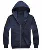 Mens polo jackets zipper Hoodies classic Animal patch autumn winter casual hoodie sweatshirt coat