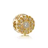Gros-t Charme Perles pour Pandora 925 Sterling Silver Plaqué Or 18K CZ Diamant Designer De Luxe Bijoux Lady DIY Bracelet Perlé Boîte