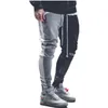 Mens Casual Pants Sportswear Fiess Sweatpants Hip Hop Streetwear Male Skinny Trousers Bottom Track Pant Autumn Joggers Men