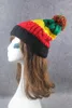 Fashion-Rasta Slinky Beanie Berretto lavorato a maglia Lana Baggy Slouchy Inverno Warmkull Cappelli Cappelli