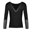 sexy vneck slim thermisch ondergoed top voor dames fluwelen dikke warme blouses fashion body feminino basic dameskleding