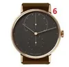 2020 Luxury nomos Men Quartz Casual Watch Sports Watch Men Brand Watches Male Leather Clock small dials work Relogio Masculino186L