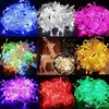 LED-snaren Kerstverlichting Crazy Selling 10 M / PCs 100 LED-snarendecoratie Licht 110V 220V voor Party Wedding LED vakantie verlichting