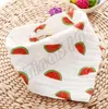 New triangle saliva towel baby saliva towel baby bib thickening soft non-fluorescent agent healthy saliva towel T8G012