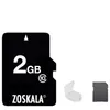 2020 베스트 셀러 Zoskala 128GB 256GB 64GB 클래스 10 TF 플래시 메모리 카드 + 무료 SD 어댑터 소매 패키지 Dropshipping