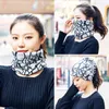 Unisex Beanie Hats Ski Snood Scarf Women hairband letter print cashemere Scarf femme Snood Neck Warmer riding Face Mask DHL6388946