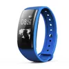 QS90 Akıllı Bilezik İzle Kan Basıncı Kalp Hızı Monitörü Akıllı Saatler OLED Ekran IP67 Spor Izci Smartwatch iPhone Android Için