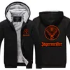 2019 winter hoody jagermeister mannen vrouwen dikker herfst hoodies kleding sweatshirts rits jas fleece hoodie streetwear