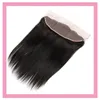 Brazilian Virgin Hair 13X4 Lace Frontal Straight Human Hair Natural Color 13 By 4 Frontals Closure Free Part