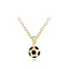 Wish Heat Vendre Coupe du Monde Or Et Argent Deux Couleurs Football Collier Chandail Chaîne Européenne Transfrontalière Nouveau Modèle Accessoires