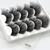 SexySheep 5pairs 3D Mink Hair False Eyelashes NaturalThick Long Eye Lashes Wispy Makeup Beauty Extension Tools3597828