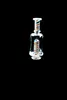 wig carta or peak two kind Glass hookah transparent striped beaker bong welcome to order