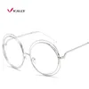 Occhiali WholeOversize Frame Retro Vintage Lenti trasparenti Occhiali da vista Occhiali rotondi grandi Oculos de grau femininos1719927