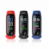 M4 inteligente Banda de Fitness Rastreador relógio de pulseira de freqüência cardíaca relógio inteligente 0,96 polegadas Smartband Health Monitor Pulseira PK mi Banda 4 M3