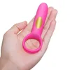 USB-Verzögerungs-Penisringe, vibrierender Penisring, dehnbare intensive Stimulation der Klitoris, Sperre für vorzeitige Ejakulation, Sexspielzeug für Paare C19010501