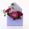 Creative Paper Box EcoFriendly White Cardboard Envelope Flower Folding Flowers Rose Soap Flower Box Packaging Wedding Suppli3091270