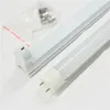 T8 LED Tubes V-shaped G13 8ft 6ft 5ft 70W AC85-265V PF0.95 SMD2835 100LM/W 2 pins Base Fluorescent Lamps 5000K 5500K Natural White V Shape Linear Bubls 250V 8 feet 8foot Bar