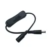 DC In-Line Power Switch ON/OFF 5.5x2.1mm DC power Switch DC plug with Cable Wire 30cm Length