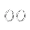 Fashion- Design Vintage copper hoop earrings for women punk jewelry gold metal circle earrings hiphop earring