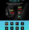 116 Plus Smart Watch Bracciali Fitness Tracker Frequenza cardiaca Contapassi Monitor di attività Bracciale PK 115 PLUS per iPhone Telefono Android