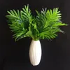 Поддельный короткий стебель лист kwai (3 головы/кусочка) моделирование настоящие листья Железного папоротника для свадебных домашних декоративных искусственных растений
