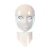 7 colors photon PDT led skin care facial mask blue green red light therapy microcurrent beauty machine face neck mask