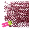 Primavera torção sintética crochet tranças Freetress cabelo com água tecer encaracolado em pré-torção 18 polinch tress tress bulks paixão twist mais novo