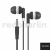 Candy Earphones Färgglada 3,5 mm Jack engångs hörlurar hörlurar för Samsung Android -telefon mp3