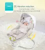 자동 스윙 아기 흔들 의자 아기 요람을 진정시키는 신생아 침대 크래들 비 전기 잠자는 침대 babyfond