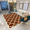 Nordisk stil geometrisk 3D tryckt matta stor storlek hög kvalitet hemmatta modern vardagsrum matta tjockare stall mattor konstdekor234f