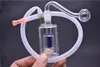 10mm Mini Glass Oil Burner Water Bong Voor DAB Rigs Bongs Ash Catcher Hookah Pipe Roken Oil Burner Water Bubbler met Silicone Slang