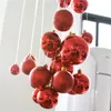 24 шт. 3см 4 см 6 см Рождественские шары рождественские дерево безделушка украшения украшения шарика для праздничного свадебного украшения
