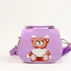 Designer Kids Jelly Messenger Bag Elegante borsa a tracolla per ragazza Borsa per bambini Bambini Ragazze Mini Candy Color Borse mini borse per bambini