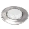 1ps strainers Stainless Steel Bathtub Hair Catcher Stopper Shower Drain Hole Filter Trap Kitchen Metal Sink Strainer