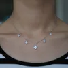Оптово цветок очарование кисточкой ожерелье 2019 весна дизайн Newe высокого qualty женщин 925 серебряные ювелирные изделия