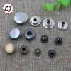 New high quality 30sets/lot Metal accessory brass Press Studs Sewing Button Snap Fasteners Sewing Leather Craft Clothes Bags 831/633/655