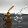 미니 봉 유리 워터 파이프 Dab 오일 리깅 유리 봉 소형 연기 파이프 화성 유리 블런트 Bubbler 봉 워터 Bongs cagarette filter pipe