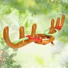 Gonfiabile PVC natale renna antler cappello anello toss divertimento gioco favori natale Natale festa decorazione giocattoli per bambini