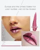 Pudaier 립글로스 18 색 립 틴트 화장품 안료 유약 반짝이 방수 긴 지속되는 액체 립스틱 누드 메이크업