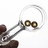 Les boules de perle de Terp de verre de 6mm brillent dans les perles supérieures foncées d'insertion fumée pour le clou de Quartz Banger une meilleure utilisation avec le chapeau de Carb de filature de Riptide