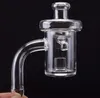 DAB 봉에 유리 수화물 캡 Domeless 못 석영 폭행범의 10mm에서 14mm 남성 여성 45 90 학위 코어 원자로 폭행